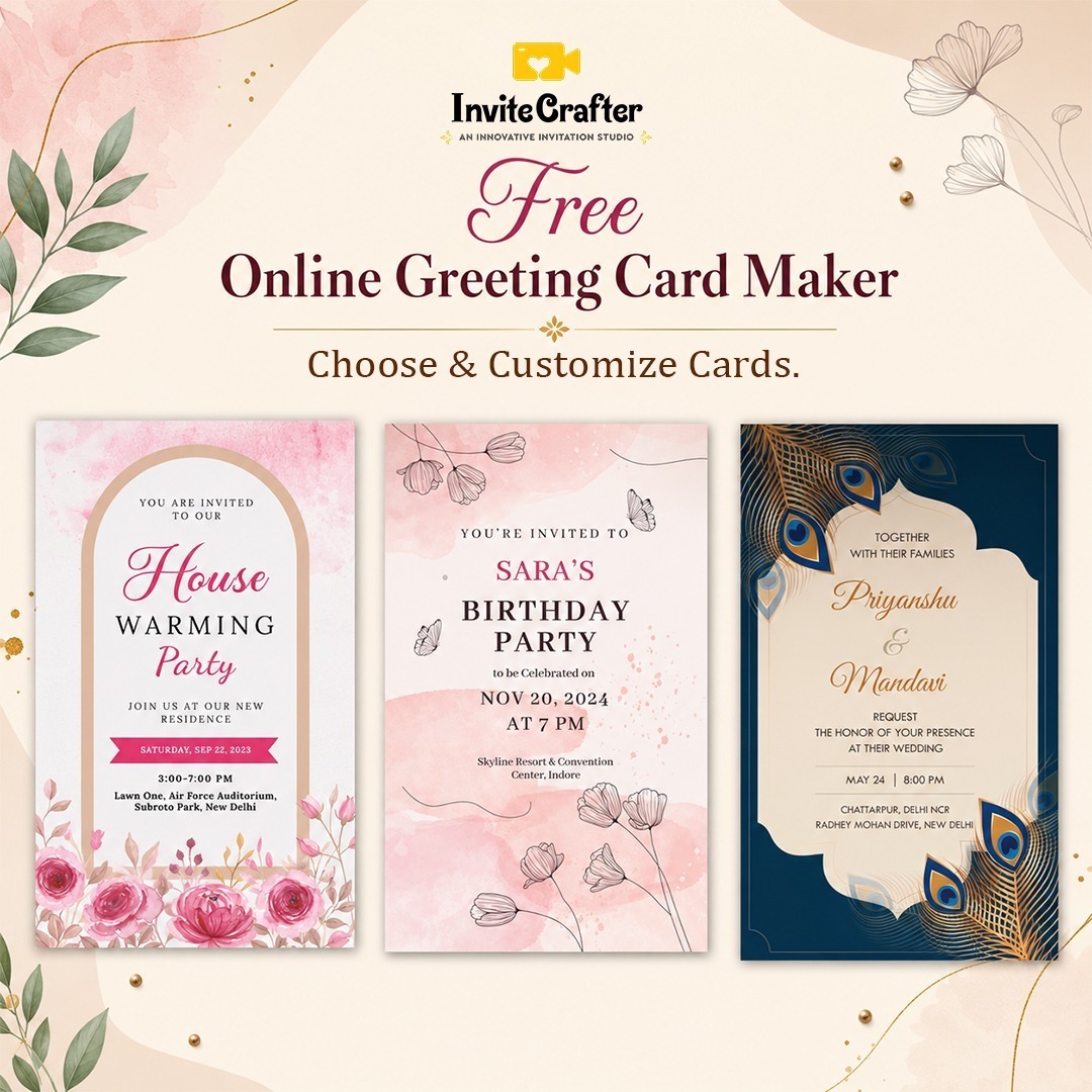 Free Online Greeting Card Maker—Choose & Customize Cards
