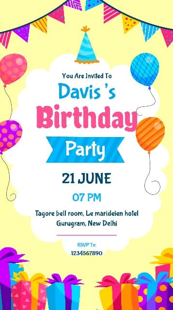 balloon-birthday-party-invitation-video