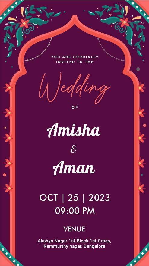 hindu-couple-wedding-invitation-video