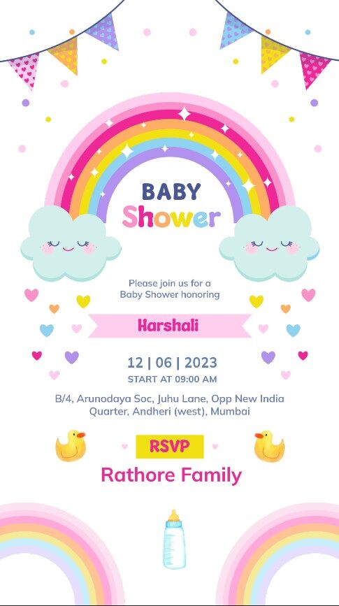rainbow-theme-baby-shower-invitation-video