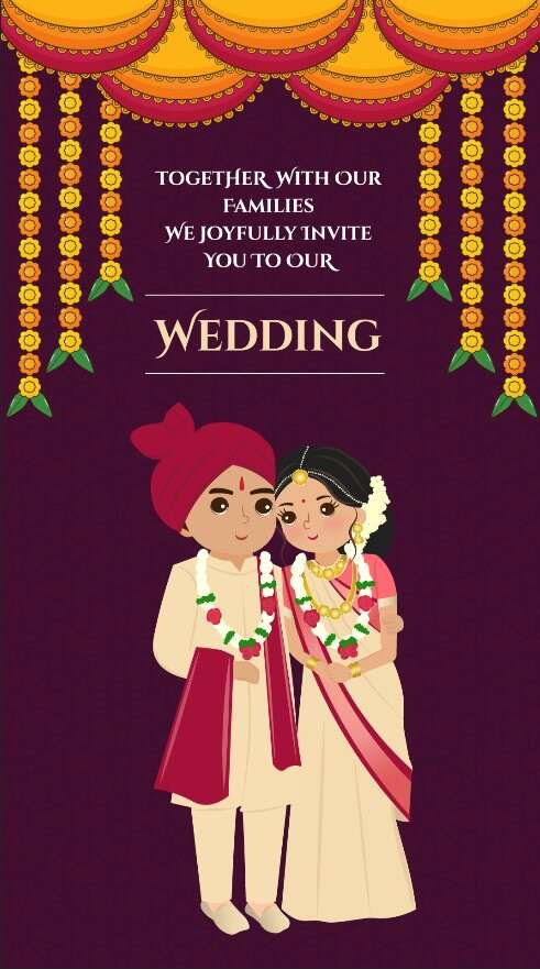 south-indian-traditional-wedding-invitation-video