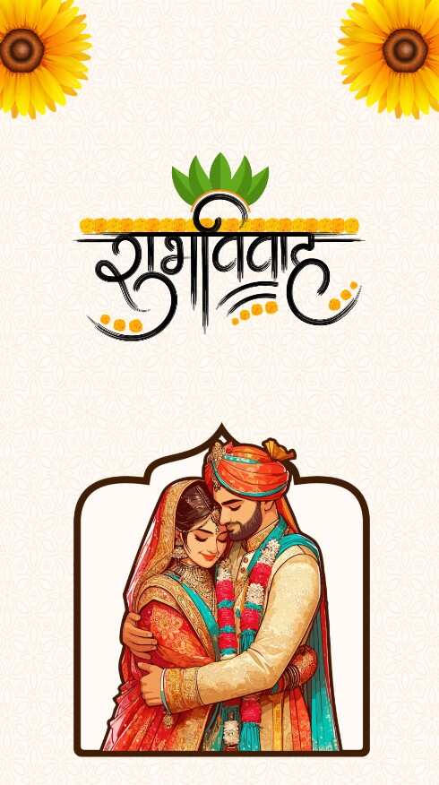 indian-bride-and-groom-illustration-wedding-invitation-video