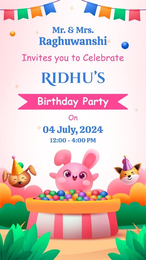 funky-birthday-party-invitation-template-video